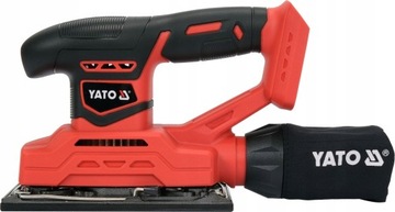 АККУМУЛЯТОРНАЯ ШЛИФОВАЛЬНАЯ МАШИНА YATO 18V 90X187MM SOLO YT-82751