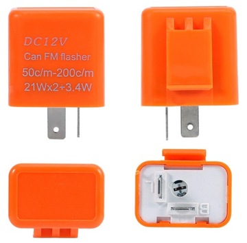 2-контактный светодиодный регулируемый прерыватель сигнала поворота 12 В