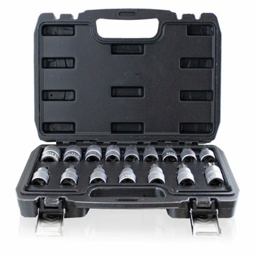 Zestaw nasadki torx bit 16 wytrzymałych elementów