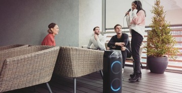 Большой динамик Bluetooth-CD-плеера с микрофоном Gogen BPS736CD