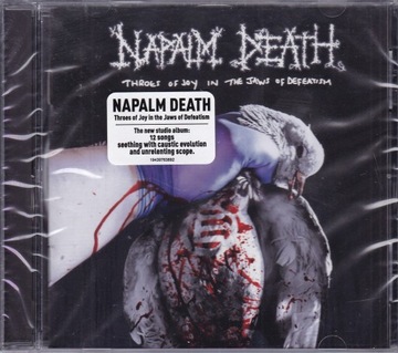CD- NAPALM DEATH- THROES OF JOY IN THE JAWS OF DEFEATISM (NOWA W FOLII)
