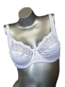 Бюстгальтер 95Е Anfen белый из мягкого кружева