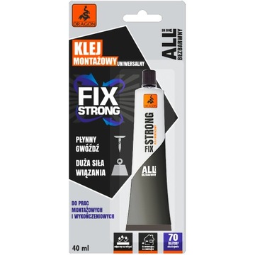 Klej montażowy FIX STRONG 40ml DRAGON