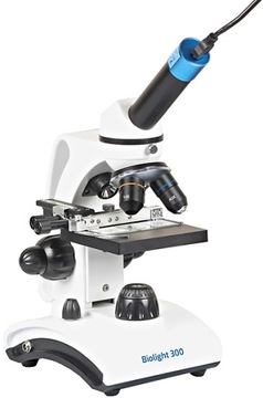 МИКРОСКОП BIOLIGHT 300 с USB-КАМЕРОЙ + ПРЕПАРАТЫ