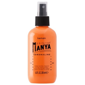 KEMON HAIR MANYA ADRENALINE LAKIER MOCNY 200ML DO STYLIZACJI WŁOSÓW