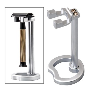 Ручной держатель для бритвы, двусторонняя подставка для бритвы, отдельно стоящая прочная ванная комната