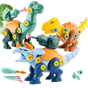 ДИНОЗАВРЫ ДЛЯ СКРУЧИВАНИЯ И РАЗБОРКИ Набор из 3-х ФИГУРОК с ПУСКАМИ СТРЕЛ