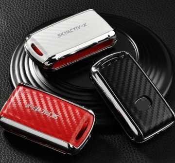 Хромированный чехол для ключей Mazda 2 3 6 CX-60 MX-3 CX-5 MX-5 MX-30 CX-30 uni