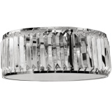 LAMPA WISZĄCA SUFITOWA PLAFON LED NOWOCZESNA CHROM