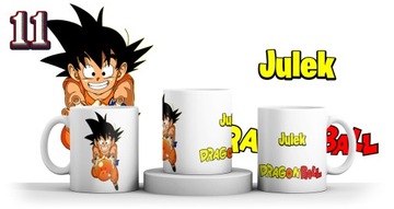 КРУЖКА DRAGON BALL SON GOKU VEGETA + ИМЯ + КАРТОН