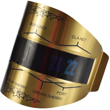 ТЕРМОМЕТР ДЛЯ ВИНА – ЭЛЕГАНТНАЯ ДЕРЕВЯННАЯ КОРОБКА