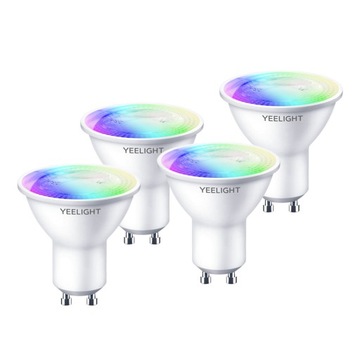 Умная лампочка Yeelight W1 GU10 (цветная) 4шт.