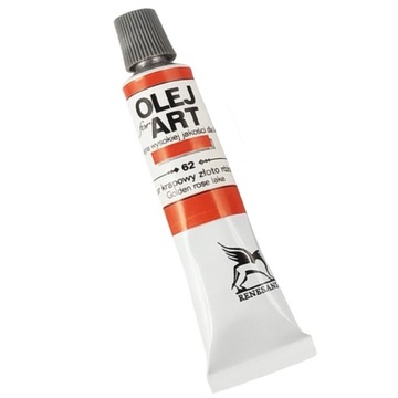 RENESANS FARBA OLEJNA 20ml LAZUR KRAPOWY ZŁOTO RÓŻ