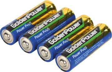 АЛКАЛИЧЕСКИЕ БАТАРЕИ GOLDEN POWER ECO AA LR6 R6 x4