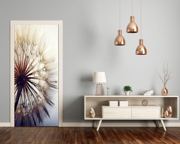 Самоклеящаяся наклейка на дверь Одуванчик ПРИРОДА