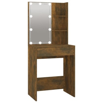 ТЮРЕМНЫЙ СТОЛИК СО СВЕТОДИОДНЫМ ОСВЕЩЕНИЕМ И ШКАФОМ, ДЫМЧ.