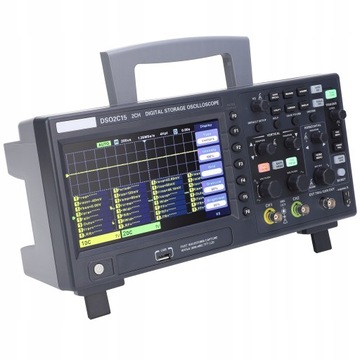 Oscyloskop cyfrowy DSO2C15 Przepustowość 150 MHZ