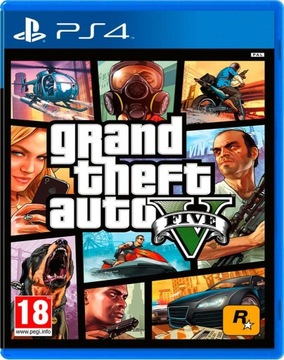 Игра Grand Theft Auto для PS4 и PS4