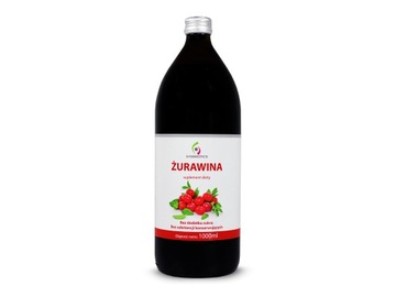 SOK Z ŻURAWINY 1000ML SYMBIOTICS