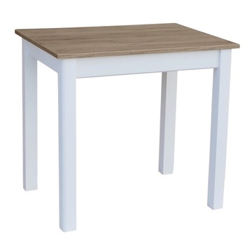 STÓŁ KUCHENNY STOLIK 90x60 BIAŁY DĄB CRAFT KOLORY