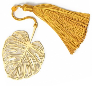 ZAKŁADKA DO KSIĄŻKI MONSTERA LIŚĆ MONSTERY METAL