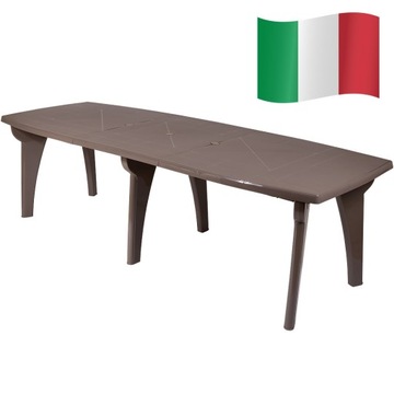 STÓŁ SKŁADANY 250cm x 88cm DUŻY stolik ogrodowy -