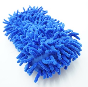 БОЛЬШАЯ ГУБКА ДЛЯ МЫТЬЯ СТЕКЛОВ АВТОМОБИЛЯ С ДЕТАЛИЗАМИ ИЗ МИКРОФИБРЫ XXL