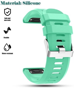 CELEDEDY Silicone Garmin Fenix ​​6x Quick Strap