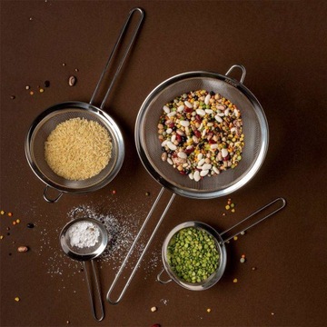 Кухонное сито, дуршлаг, дуршлаг для муки, сахарной пудры