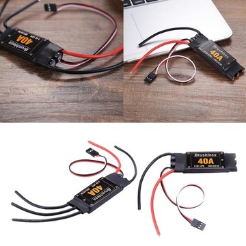 40A ESC RC бесщеточный регулятор скорости двигателя, длинный
