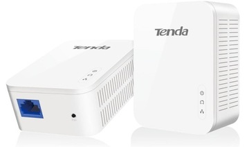 Tenda PH3 Powerline Adapter Kit,1000Mbit/s Homeplug AV2,2 porty Gigabit LAN