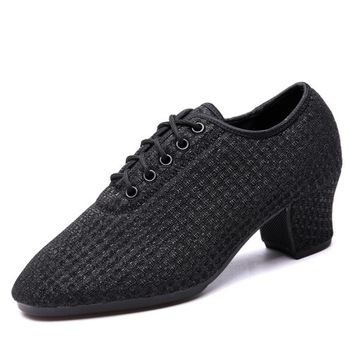 Baleriny 3.5cm Błyszczące buty do tańca z miękką podeszwą B237-143