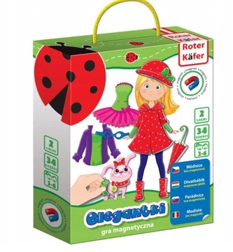 ОБРАЗОВАТЕЛЬНАЯ МАГНИТНАЯ ИГРА для элегантных детей