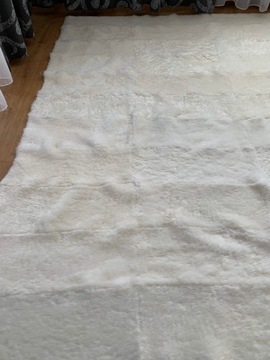 Декоративный ковер из натуральной овчины