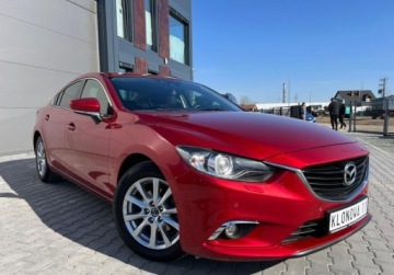 Mazda 6 III Sedan 2.2 SKYACTIV-D I-ELOOP 150KM 2014 Mazda 6 bezwypadekserwis aso1wlascicielz Niemiecxenonjedzie jak nowe, zdjęcie 1