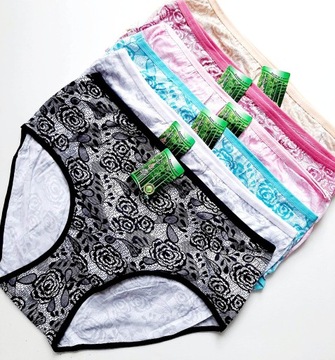 C&R 3121 majtki RÓŻE bambus śliczne 4XL