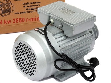 SILNIK 4 kw 2850r 230v elektryczny jednofazowy do kompresor olejowy KOWAL