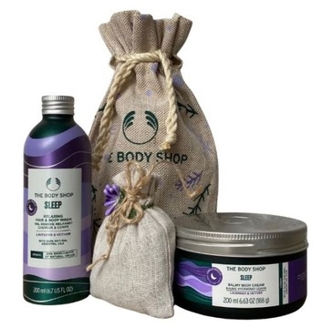 THE BODY SHOP Zestaw kosmetyków WELLNESS Gift Prezent Lawenda SLEEP