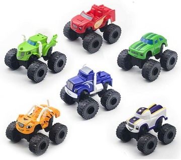 НАБОР BLAZE AND MEGA MACHINES CARS DRIVE 6 ШТ.