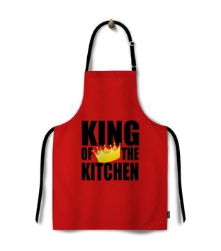 НАБОР ФАРТУКА + 2x ПЕРЧАТКИ KING OF THE GRILL ДЛЯ ПРИГОТОВЛЕНИЯ ГРИЛЯ