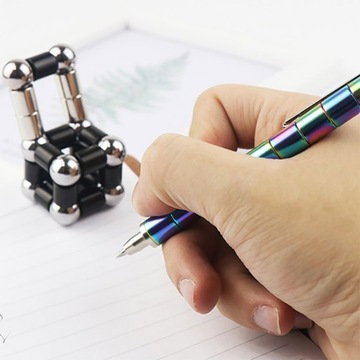 МАГНИТНАЯ РУЧКА Металлическая многофункциональная ручка POLAR Fidget Pen своими руками, 3 стержня