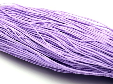 sk4 Sznurek woskowany jubilerski 8M 1mm fiolet jas