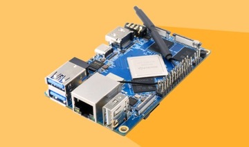 Микрокомпьютер Orange Pi 4 LTS 4 ГБ 16 ГБ EMC HDMI 4K WiFi Bluetooth RK3399