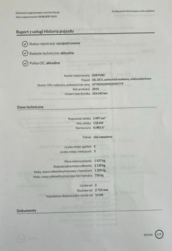 DS 5 Hatchback Facelifting 2015 2.0 BlueHDi 150KM 2016 DS Automobiles DS 5 Panorama | Alcantara | Navi |, zdjęcie 31