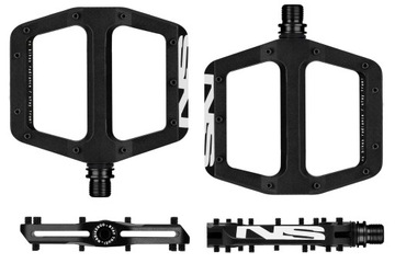 PEDAŁY ROWEROWE PLATFORMOWE NS BIKES RADIANCE Black # DH Enduro FR Dirt MTB