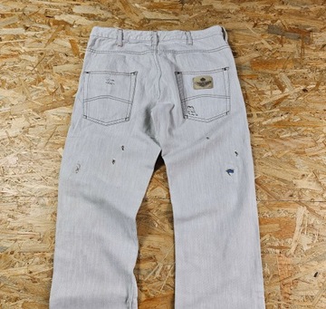 Spodnie Jeansowe ARMANI JEANS Designerskie Dżinsowe Slim 31