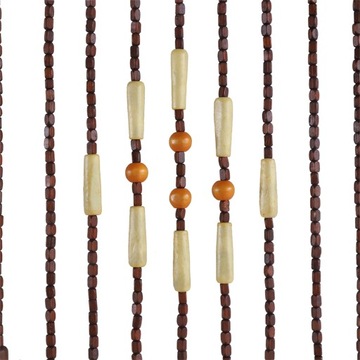 Деревянная штора из бусин 208 х 90см.