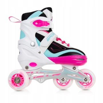 Роликовые коньки Регулируемые коньки 4в1 ABEC-7, размеры 35-38 SPORTVIDA