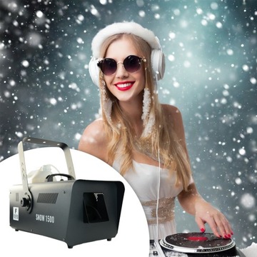 Снегогенератор 1500Вт Snow1500 Дистанционное управление DMX Firefog+ жидкость для снега 5л