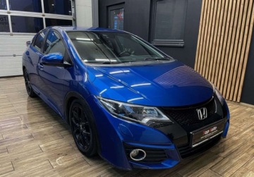 Honda Civic IX Hatchback 5d Facelifting 1.6 i-DTEC 120KM 2016 Honda Civic 1.6 DTEC 120KM gwarancja bezwypadkowy MANUALfabryczny lakier, zdjęcie 3